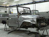 The FJ Company 1982 FJ43-106982 Land Cruiser Red